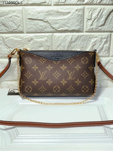 small lv bag with chain.